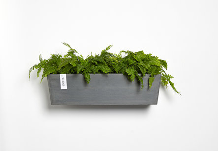 Ecopots Manhattan 55 cm - Hangend- bloemen/plantenbak Ecopots Manhattan 55 cm - Hangend- bloemen/plantenbak