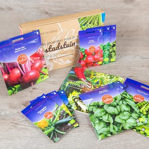 Biologische Zadenpakket 'De stadstuin' Biologische Zadenpakket 'De stadstuin'