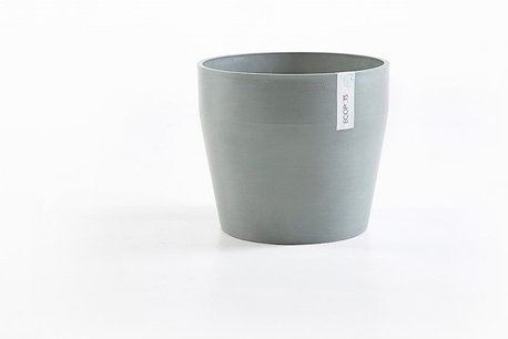 Ecopots Sankara rond 40 cm blauw grijs - planten/bloembak-pot Ecopots Sankara rond 40 cm blauw grijs - planten/bloembak-pot