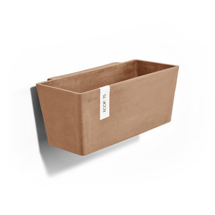 Ecopots Manhattan 35 cm terracotta - Hangend- bloemen/plantenbak Ecopots Manhattan 35 cm terracotta - Hangend- bloemen/plantenbak