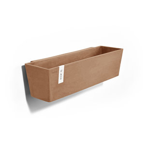 Ecopots Manhattan 55 cm terracotta - Hangend- bloemen/plantenbak Ecopots Manhattan 55 cm terracotta - Hangend- bloemen/plantenbak
