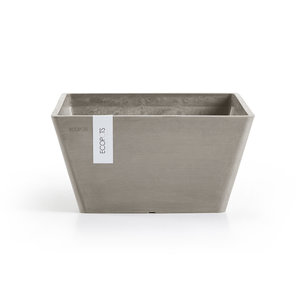 Ecopots Berlin 40 cm taupe - bloemen/plantenbak Ecopots Berlin 40 cm taupe - bloemen/plantenbak
