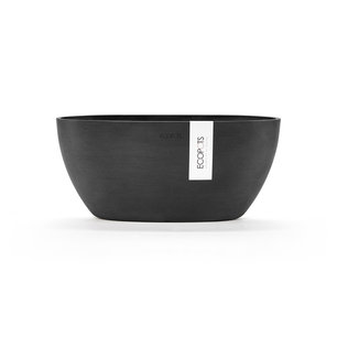Ecopots Sofia ovaal 30 cm donkergrijs - planten/bloembak-pot Ecopots Sofia ovaal 30 cm donkergrijs - planten/bloembak-pot