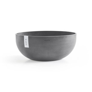 Ecopots Sofia ovaal 43 cm grijs - planten/bloembak-pot Ecopots Sofia ovaal 43 cm grijs - planten/bloembak-pot