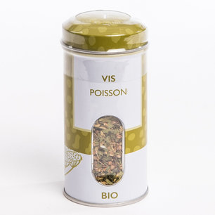 Biologische gedroogde kruiden - Viskruiden in strooibus - 30 gr Biologische gedroogde kruiden - Viskruiden in strooibus - 30 gr
