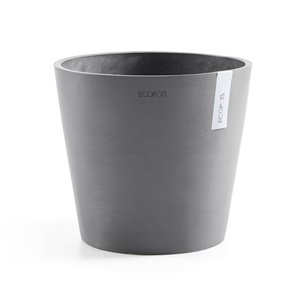 Ecopots Amsterdam 30 cm grijs - planten/bloembak-pot Ecopots Amsterdam 30 cm grijs - planten/bloembak-pot