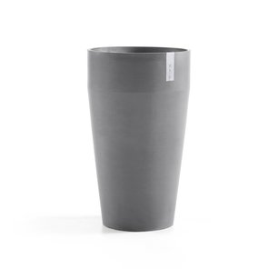 Ecopots Sankara hoog rond 75 cm (H) grijs - planten/bloembak-pot Ecopots Sankara hoog rond 75 cm (H) grijs - planten/bloembak-pot