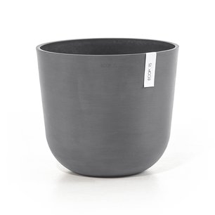 Ecopots Oslo 35 cm grijs - planten/bloembak-pot Ecopots Oslo 35 cm grijs - planten/bloembak-pot