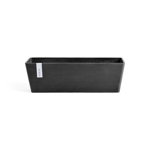 Ecopots Bruges 45 cm donker grijs - bloemen/plantenbak Ecopots Bruges 45 cm donker grijs - bloemen/plantenbak