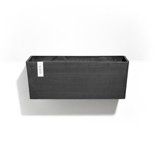 Ecopots Bruges hangend 55 cm donkergrijs - bloemen/plantenbak Ecopots Bruges hangend 55 cm donkergrijs - bloemen/plantenbak