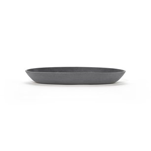 Ecopots sofia onderschotel ovaal 30 cm grijs Ecopots sofia onderschotel ovaal 30 cm grijs