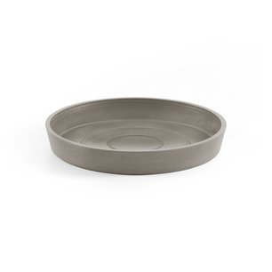 Ecopots onderschotel rond 17.8 cm taupe Ecopots onderschotel rond 17.8 cm taupe