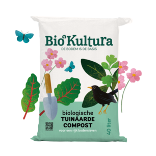 Biologische tuinaarde/compost 40 L - 100% Turfvrij Biologische tuinaarde/compost 40 L - 100% Turfvrij