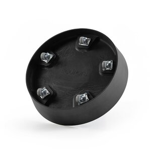 Ecopots onderschotel met wielen 41.5 cm - donkergrijs Ecopots onderschotel met wielen 41.5 cm - donkergrijs
