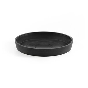 Ecopots onderschotel rond 15 cm donker grijs Ecopots onderschotel rond 15 cm donker grijs