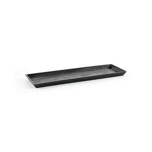 Ecopots Bruges rechthoekig onderschotel 65 cm - donkergrijs Ecopots Bruges rechthoekig onderschotel 65 cm - donkergrijs